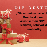 Die besten wir schenken uns nichts Geschenke